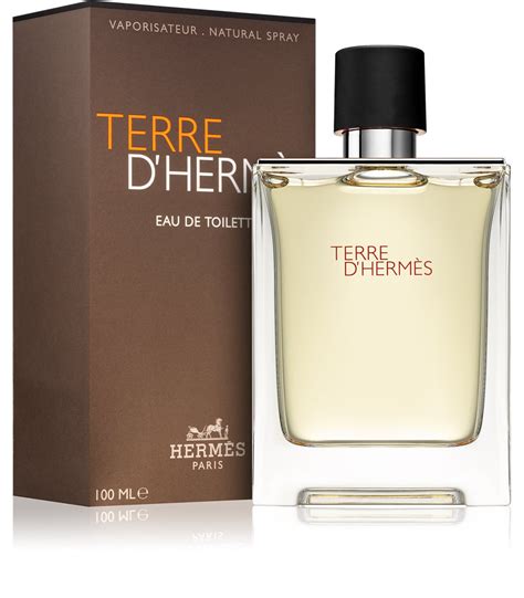 hermes terre d'hermes eau de toilette spray for men 100ml|hermes terre d'hermes spray.